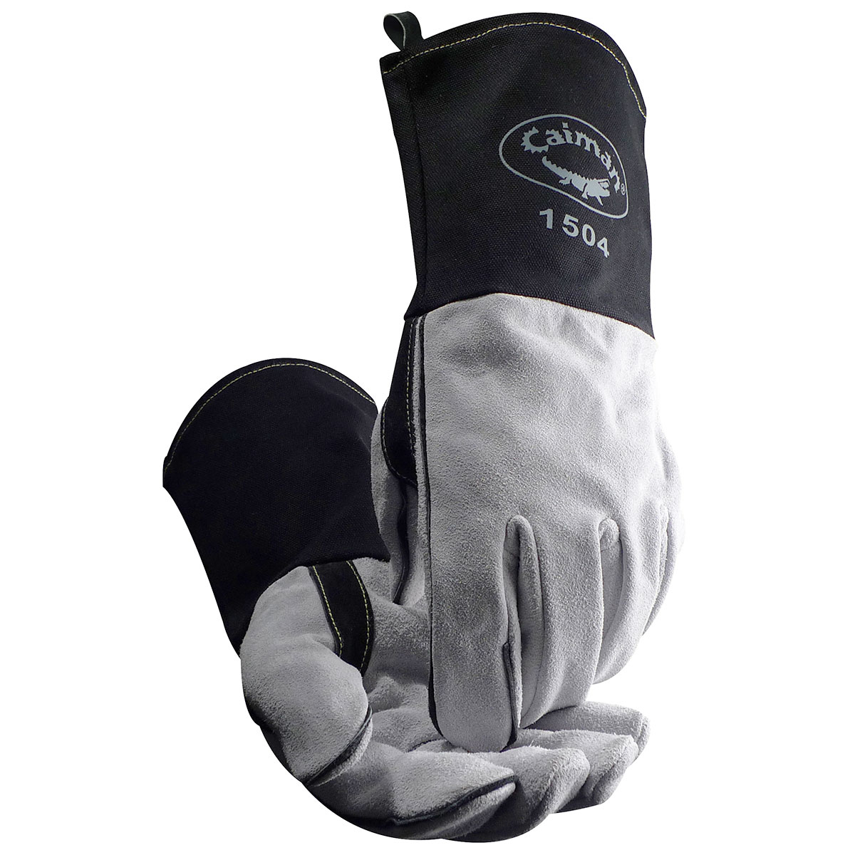 1504 Caiman® Cow Split FR Cotton Cuff MIG/Stick Welding Gloves