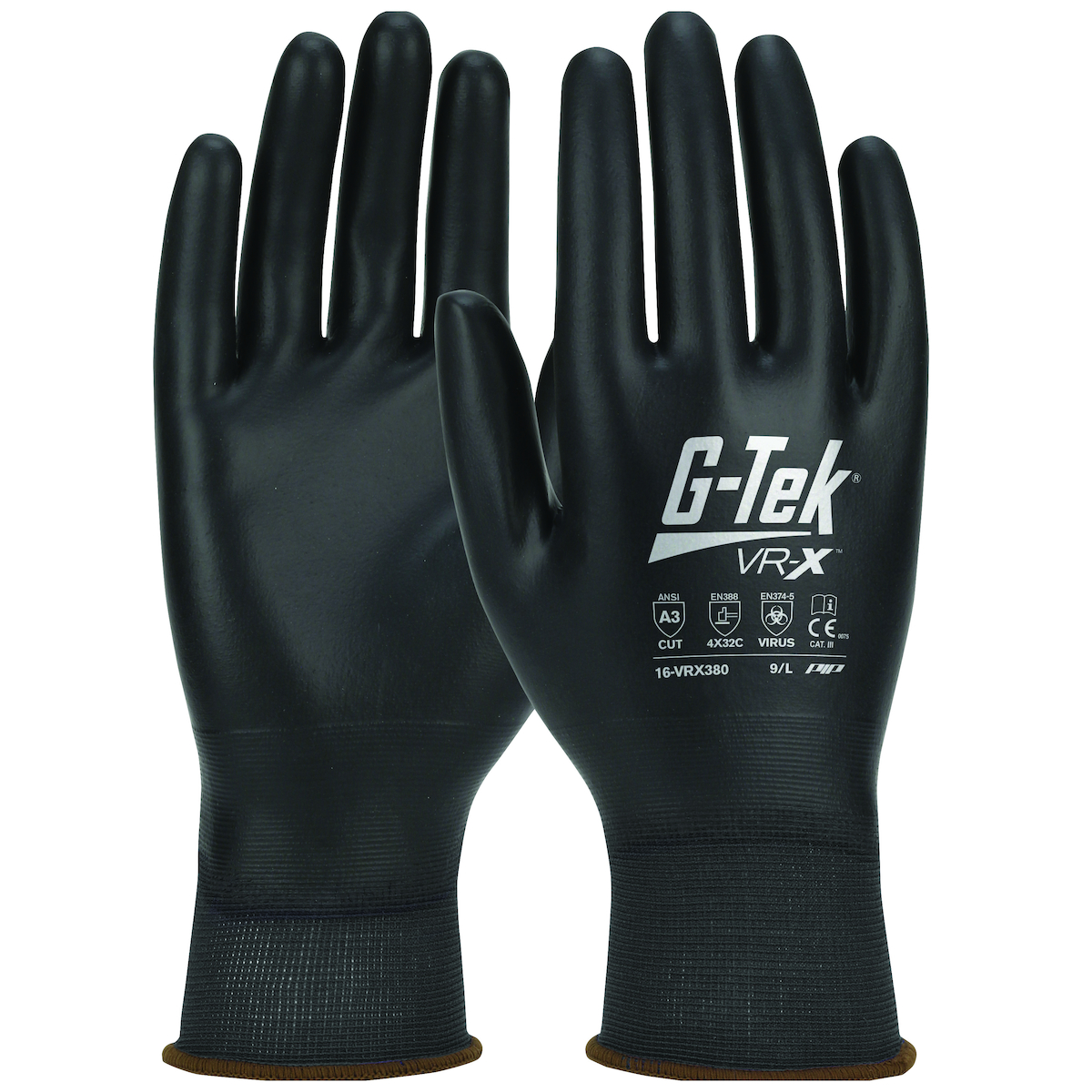 16-VRX380 PIP® G-Tek® VR-X™ PolyKor® A3 Work Gloves
