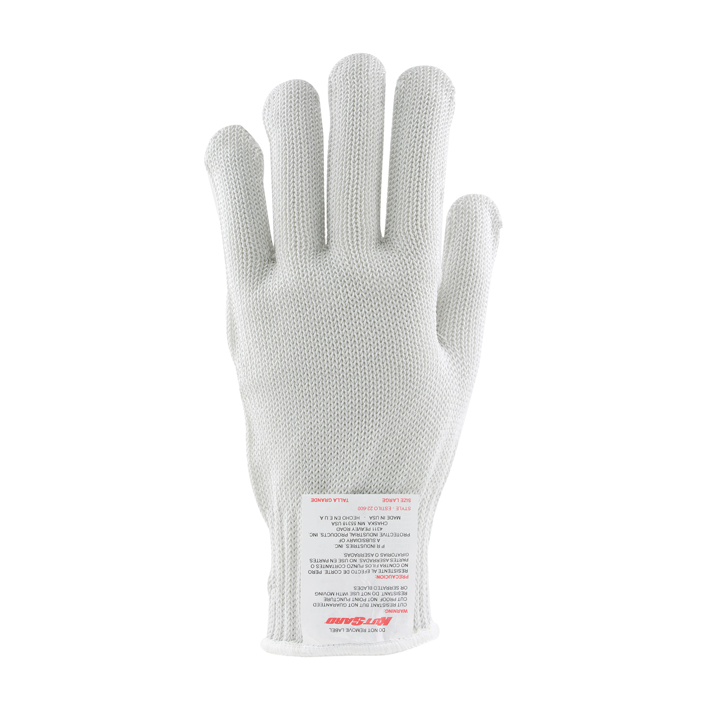 22-600 PIP Claw Cover® Seamless Knit PolyKor® Blended Antimicrobial Glove - Heavy Weight