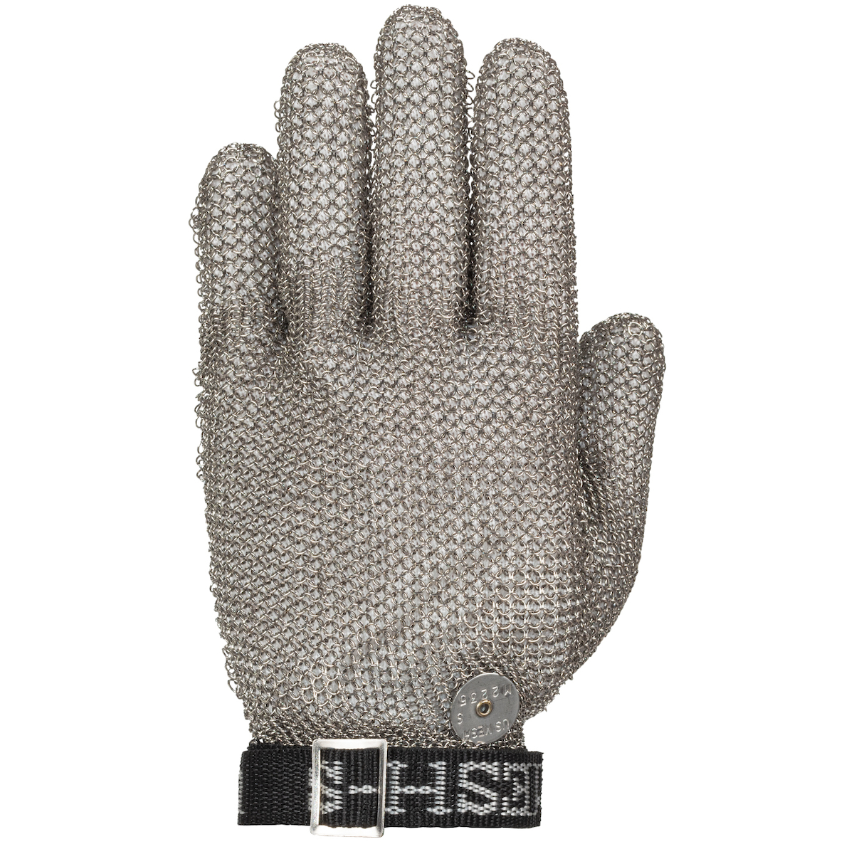 USM-1105 US Mesh® Stainless Steel Mesh Glove with Adjustable Strap - Wrist Length