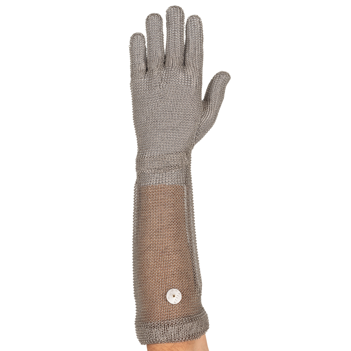USM-1547 US Mesh® Stainless Steel Mesh Glove with Spring Closure - Forearm Length