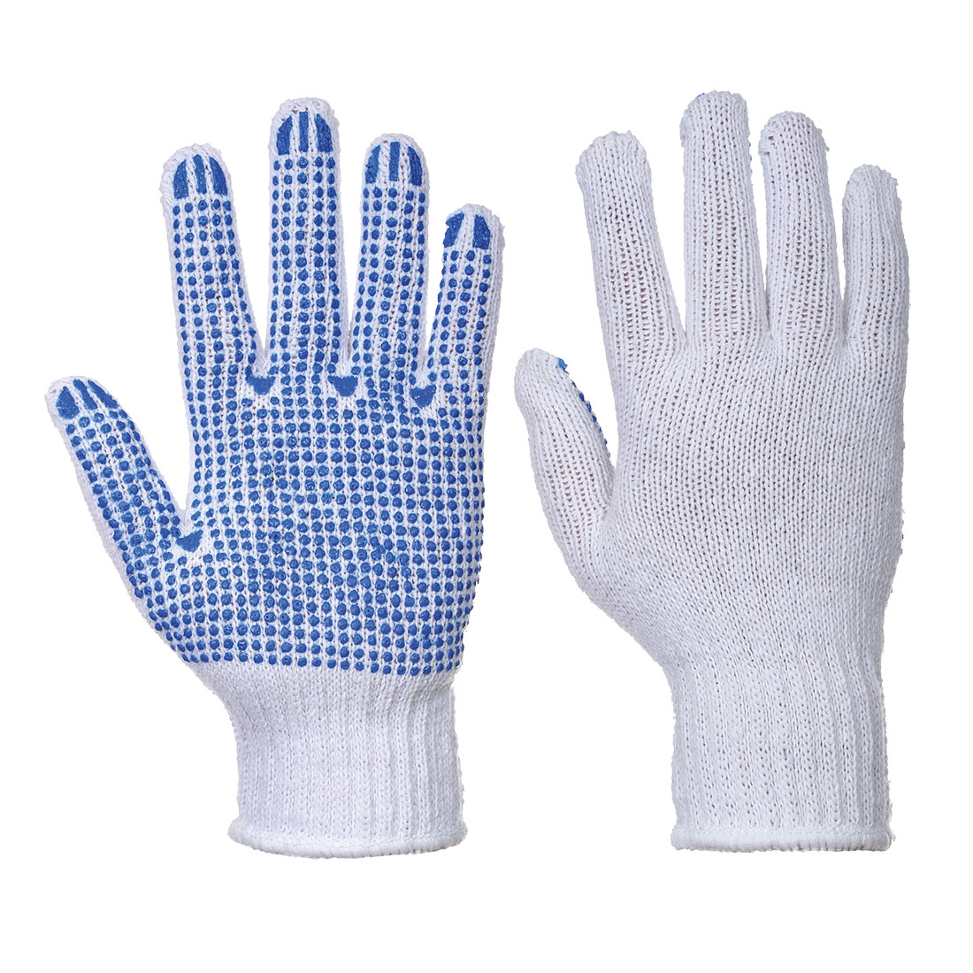 A111 Portwest® Classic Polka Dot String Knit Work Gloves
