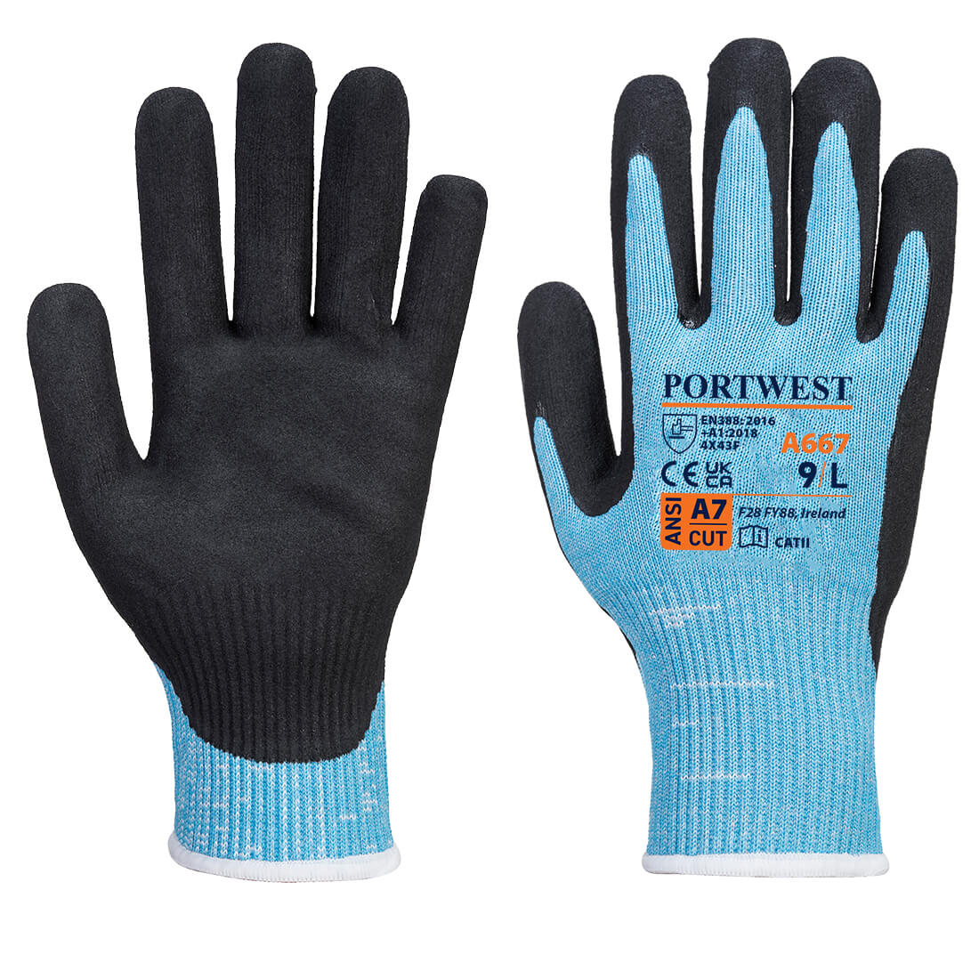 A667 Portwest® Claymore AHR Cut Gloves