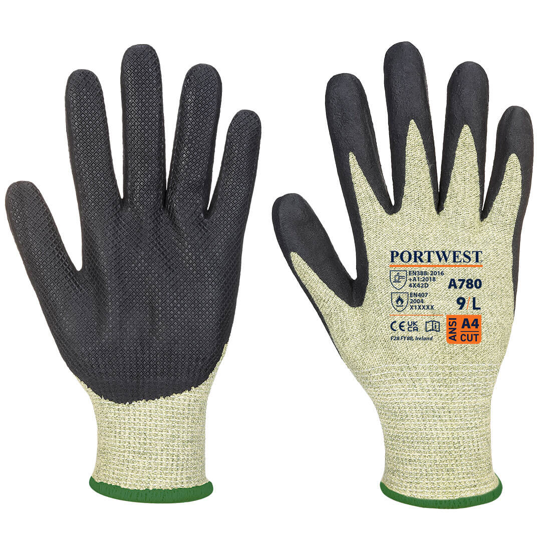 A780 Portwest® Arc Grip Neoprene Coated Work Gloves