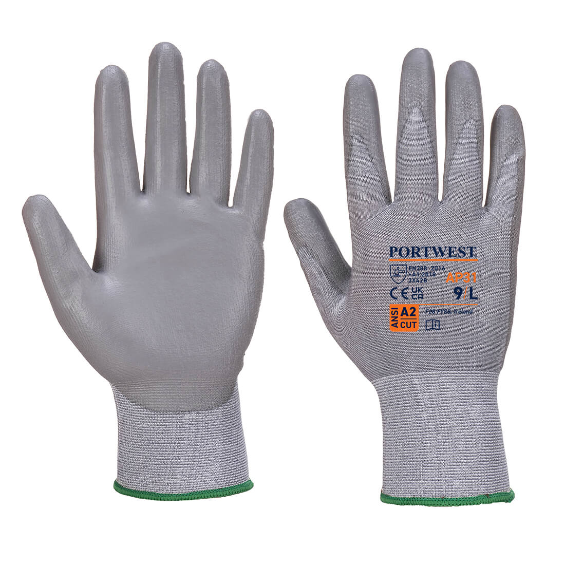 AP52 Portwest® Senti Cut Lite Work Gloves with PU palm coating