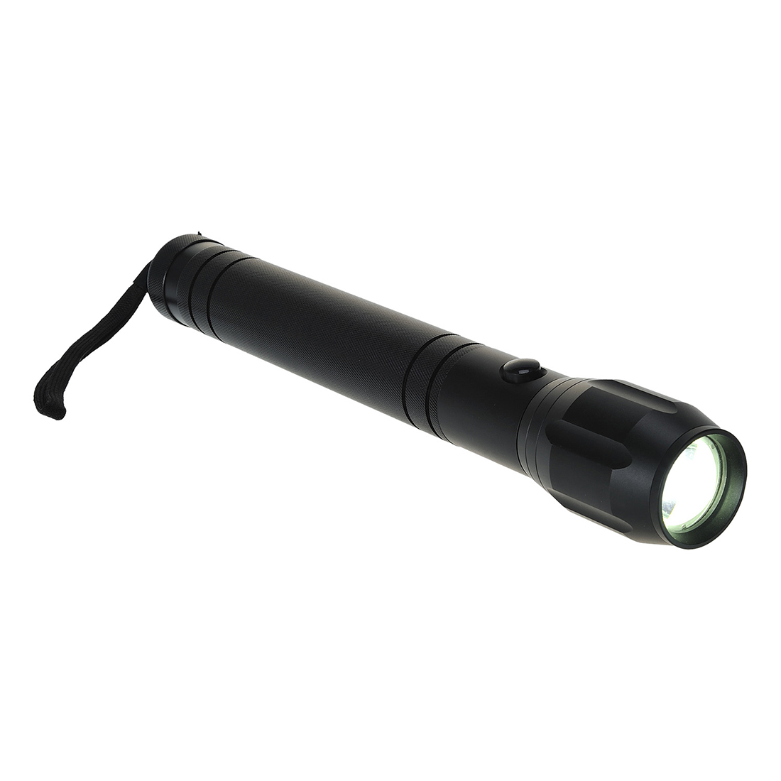 PA61 Portwest® Battery Operated High Powered Black Aluminum Security Flashlights