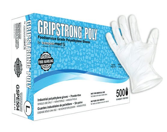 Sempermed® GripStrong® Poly Gloves