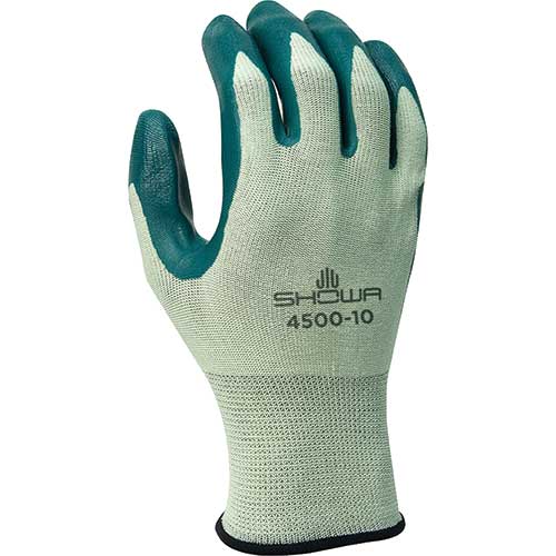 Showa® 4500 Palm Coated Nitrile Coated Seamless Knit General Purpose Gloves