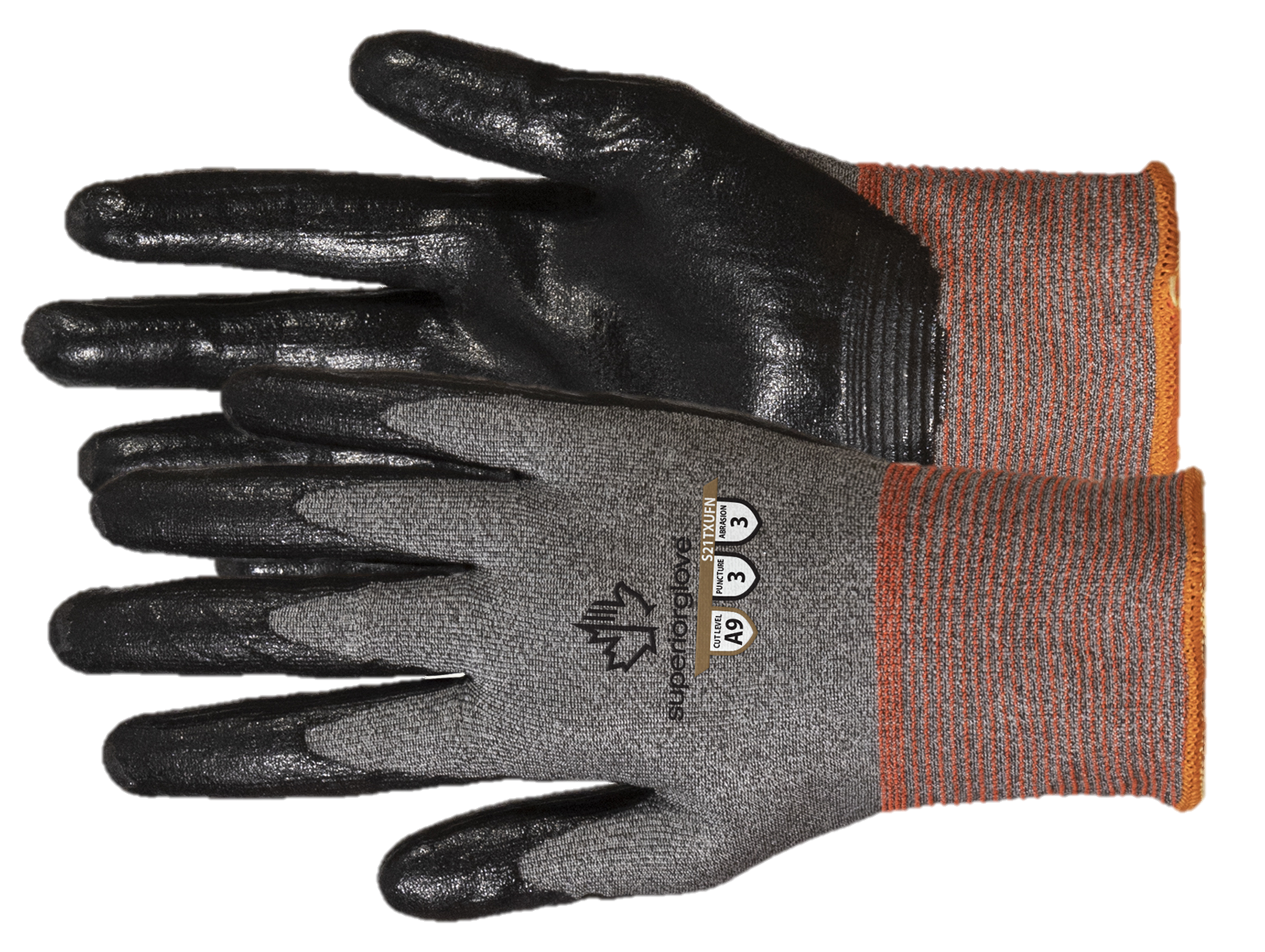 Bare-Handed Experience with Maximum Cut Protection - Superior Glove®  TenActiv™ S21TXUFN