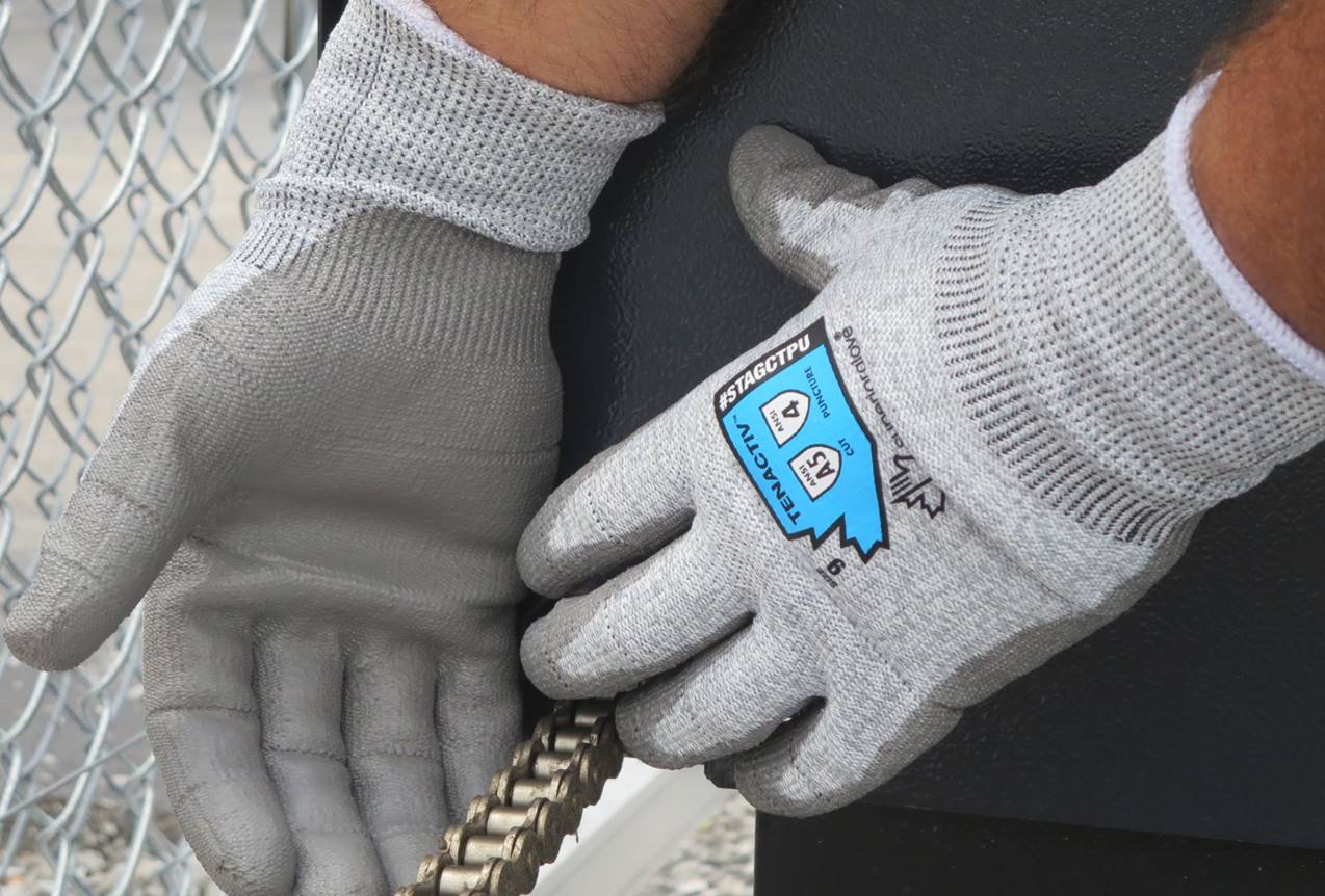 Work Gloves that Feature Tear-Away Technology