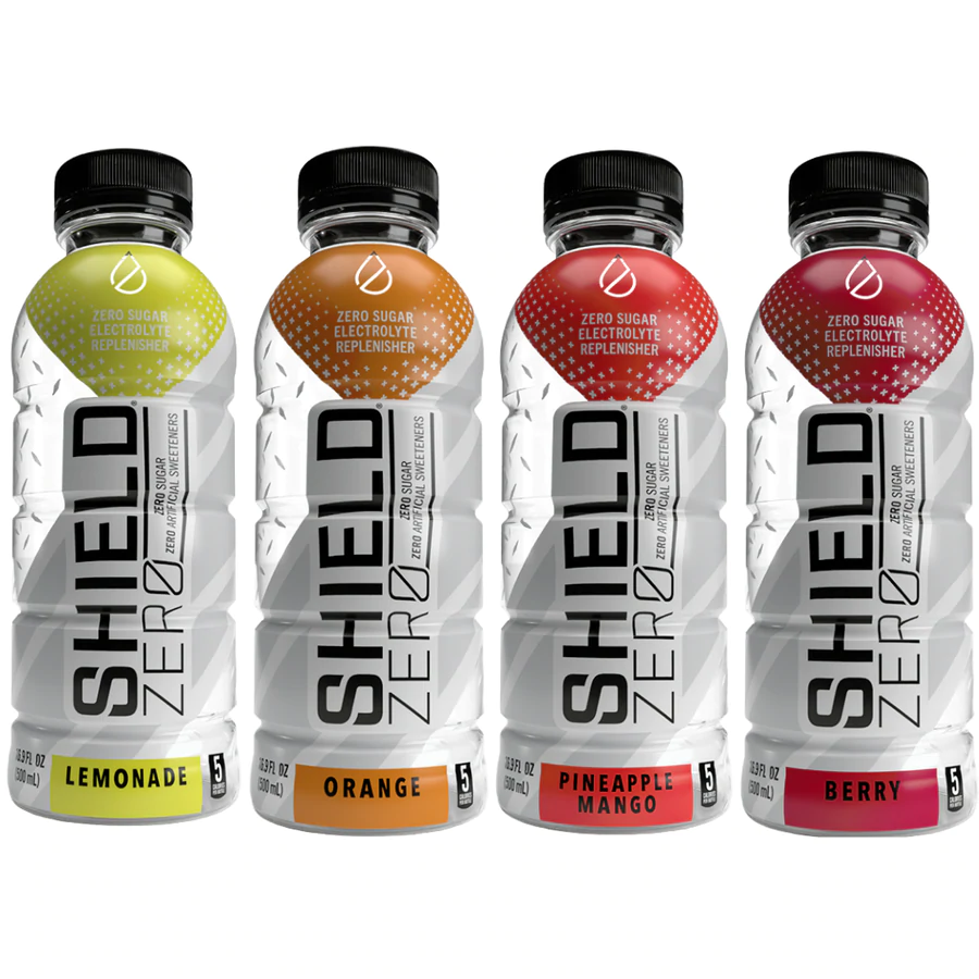 SHIELD® Zero Electrolyte Hydration Family of Products