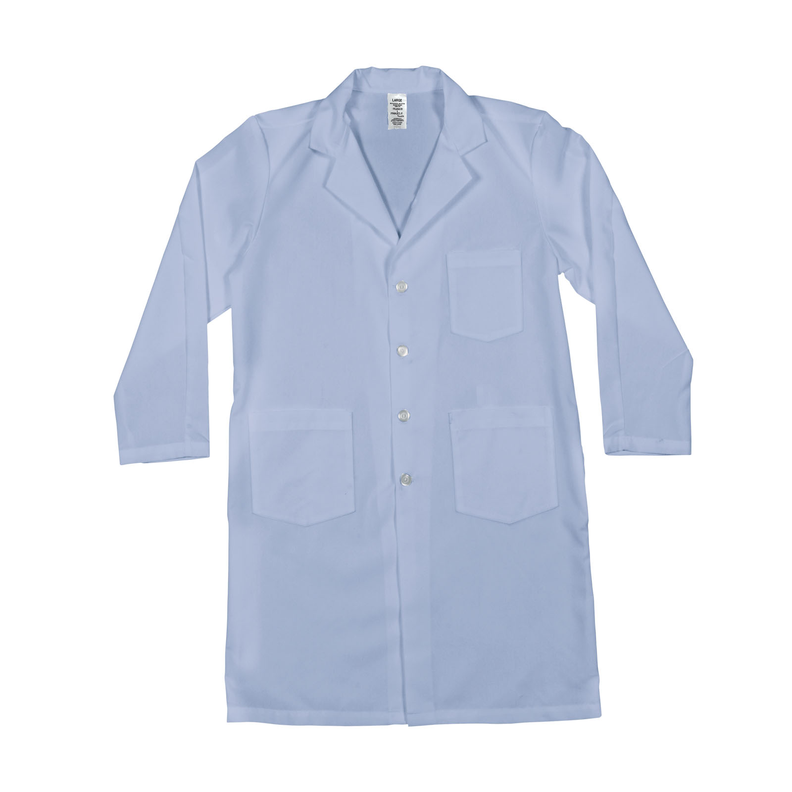 #L17M/LAMDC Pinnacle Textile Men's Lab Coat w/ Button Front