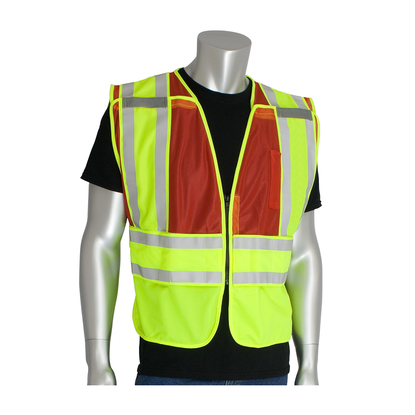 PIP® ANSI Type P Class 2 Public Safety Vest with FIRE Logo #302-PSV-RED-NL