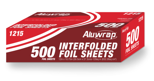 12-in X 10-3/4-in Aluminum Foil Sheets in Pop-Up Box