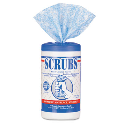 #42230 ITW Dymon® Scrubs® Hand Cleaner Towels, 30 count canister