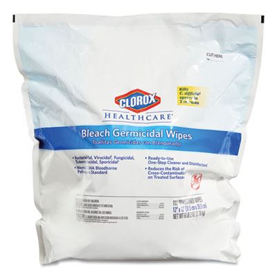  30359 Clorox Healthcare™  Bleach Germicidal Wipe Refills
