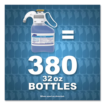DVO 5019317 Virex® II 256 one-step, quaternary-based disinfectant cleaner deodordant, 1.4L size bottle.