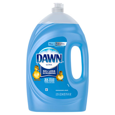 91451 Dawn® Liquid Dish Detergent, Original Scent, 75 oz Bottle, 6/Carton