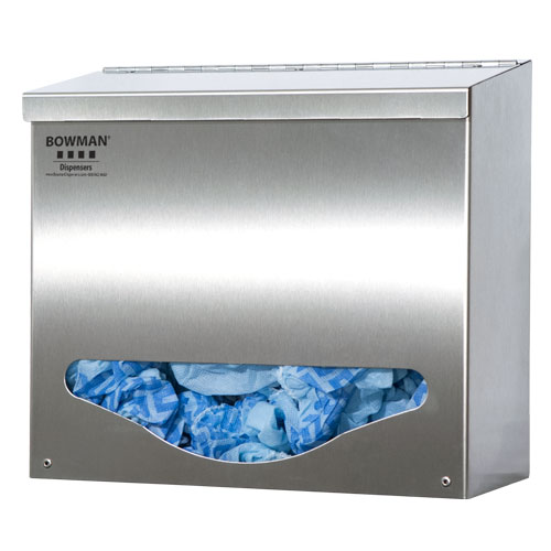 BK002-0300 Stainless Steel Bulk Dispenser - Short Single Bin