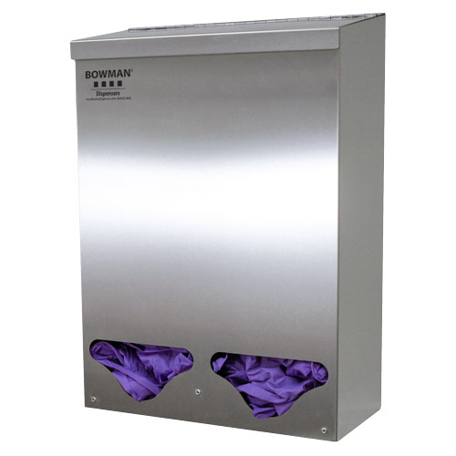 BK312-0300 - Stainless Steel Top Loading, Bottom Dispensing Tall Double Bin Bulk Dispenser