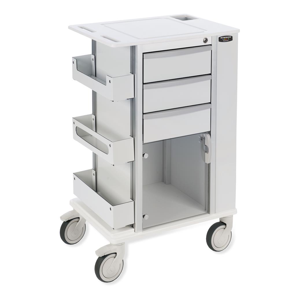 CT200-0000 : Bowman® Rolling Storage Cart with 5-inch casters