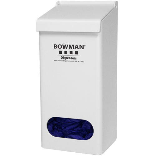 GC-009 Bowman  Sintra Plastic Bulk Glove Dispenser with Lid