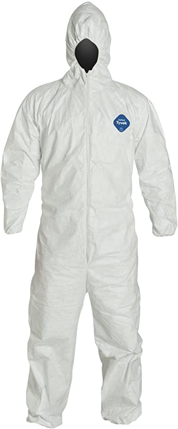 TYT127SWH Dupont™ Tyvek® 400 Limited-Use Hooded Coveralls