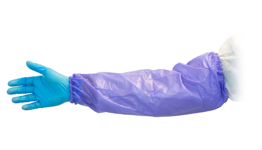Safety Zone® 6- Mil Vinyl Sleeve Protectors. Blue or clear.