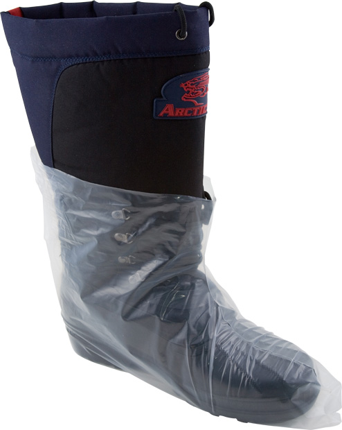 #BPD3-XL-5 Safety Zone® Disposable Clear 3-mil Extra Large Size Polyethylene Boot Covers