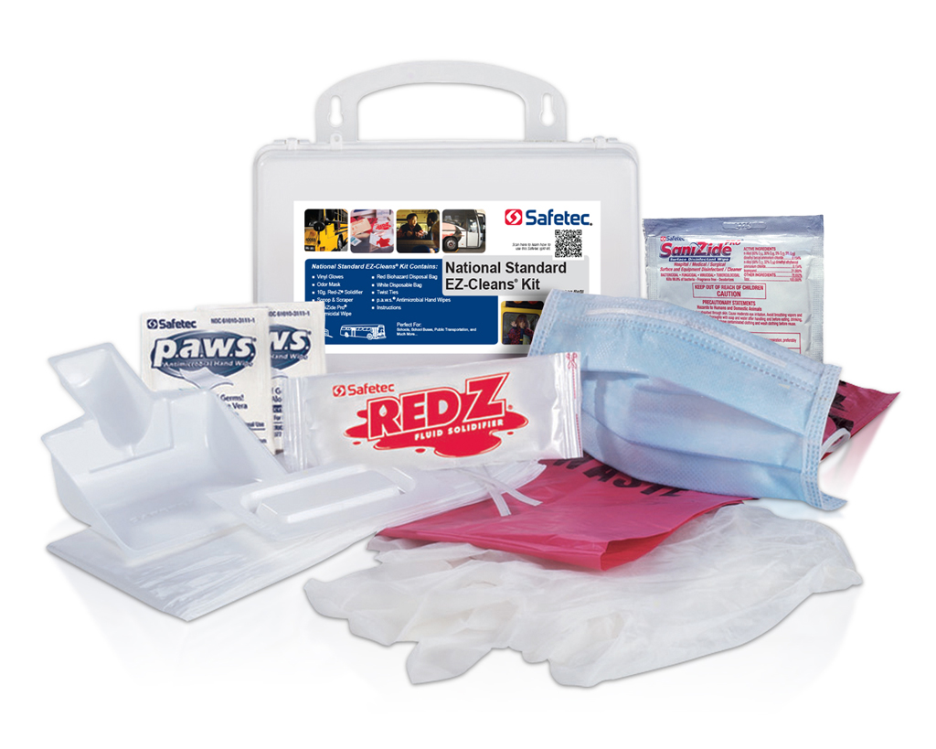 #25005 SafeTec® National Standard EZ-Cleans® Plastic Kit 