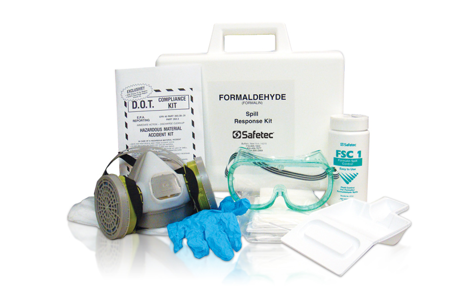 #48630 SafeTec® Formaldehyde Spill Response Kit in a hard case