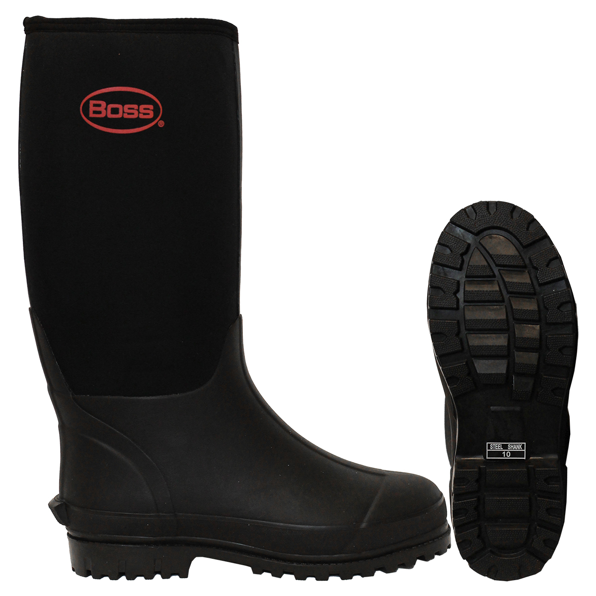 #2NP1001 PIP® Boss® Black Neoprene Boots