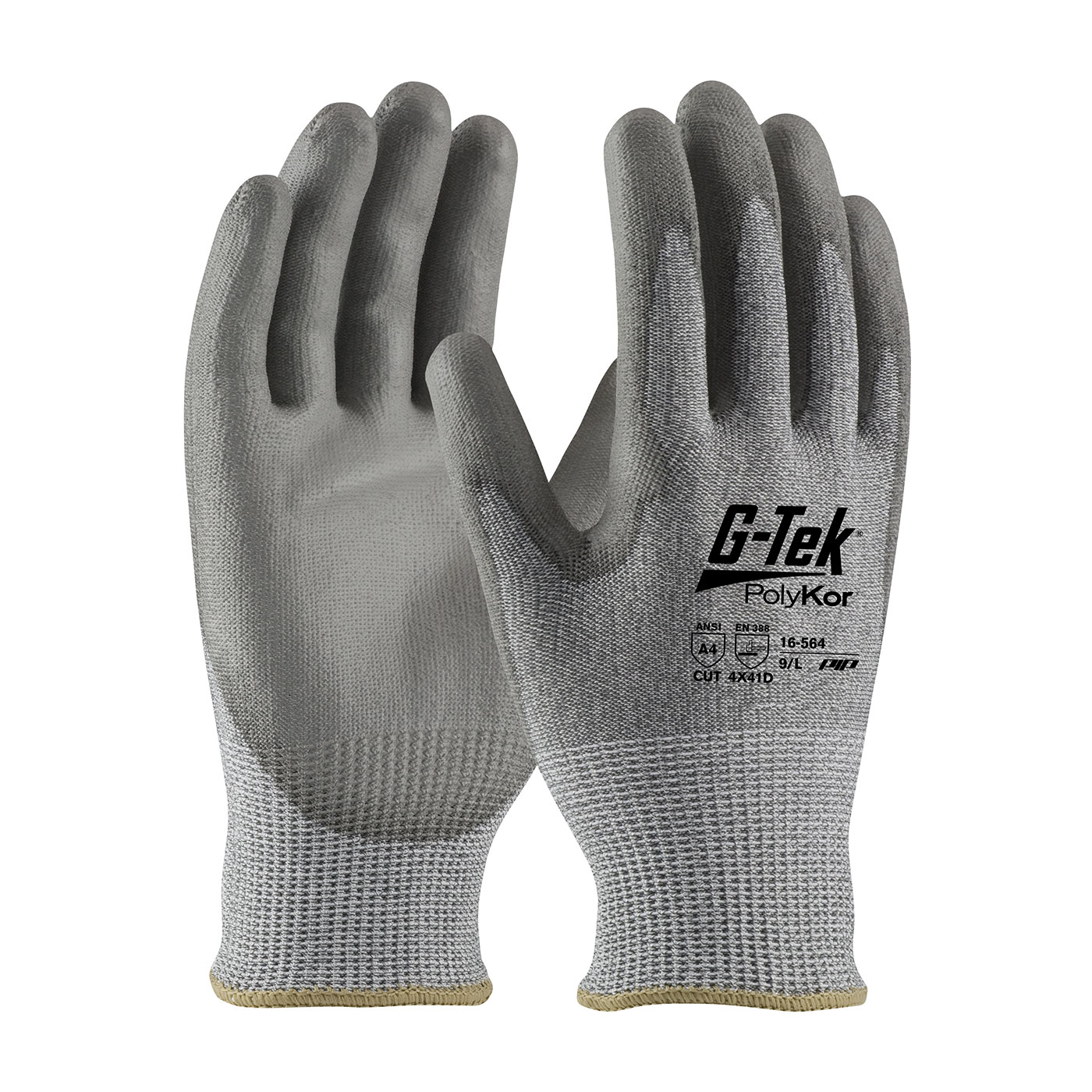 PIP® G-Tek® PolyKor™ Polyurethane Coated Gloves #16-564