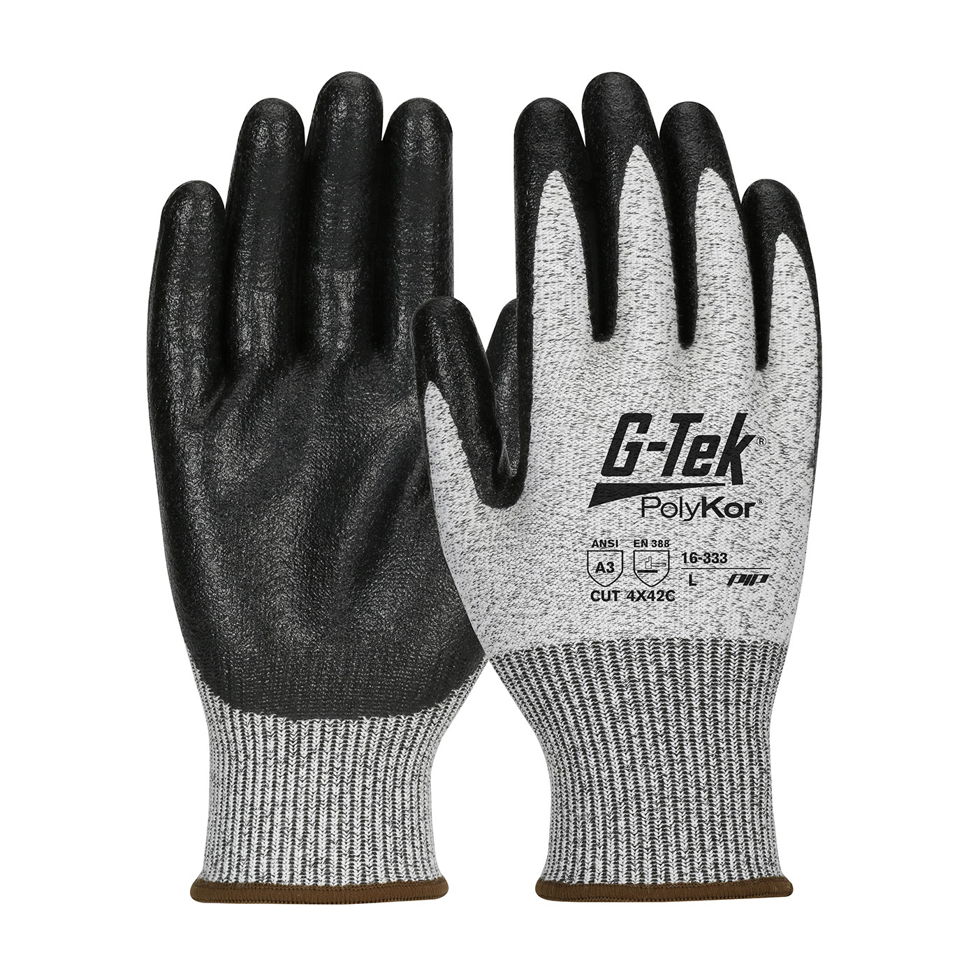 PIP® G-Tek® PolyKor® Nitrile Coated Microsurface Grip Gloves #16-333