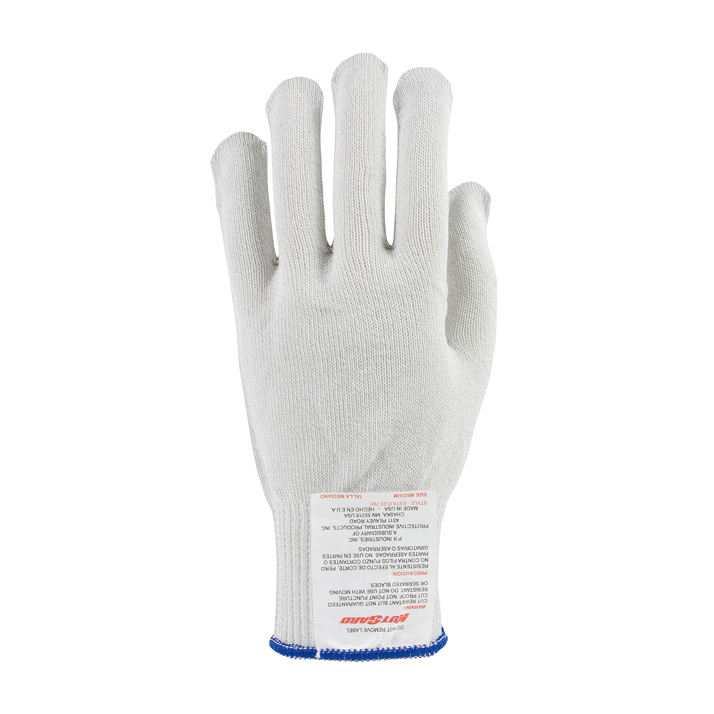 #22-780 PIP® Kut-Gard® Polyester over Dyneema® / Stainless Steel Core Seamless Glove - Heavy Weight
