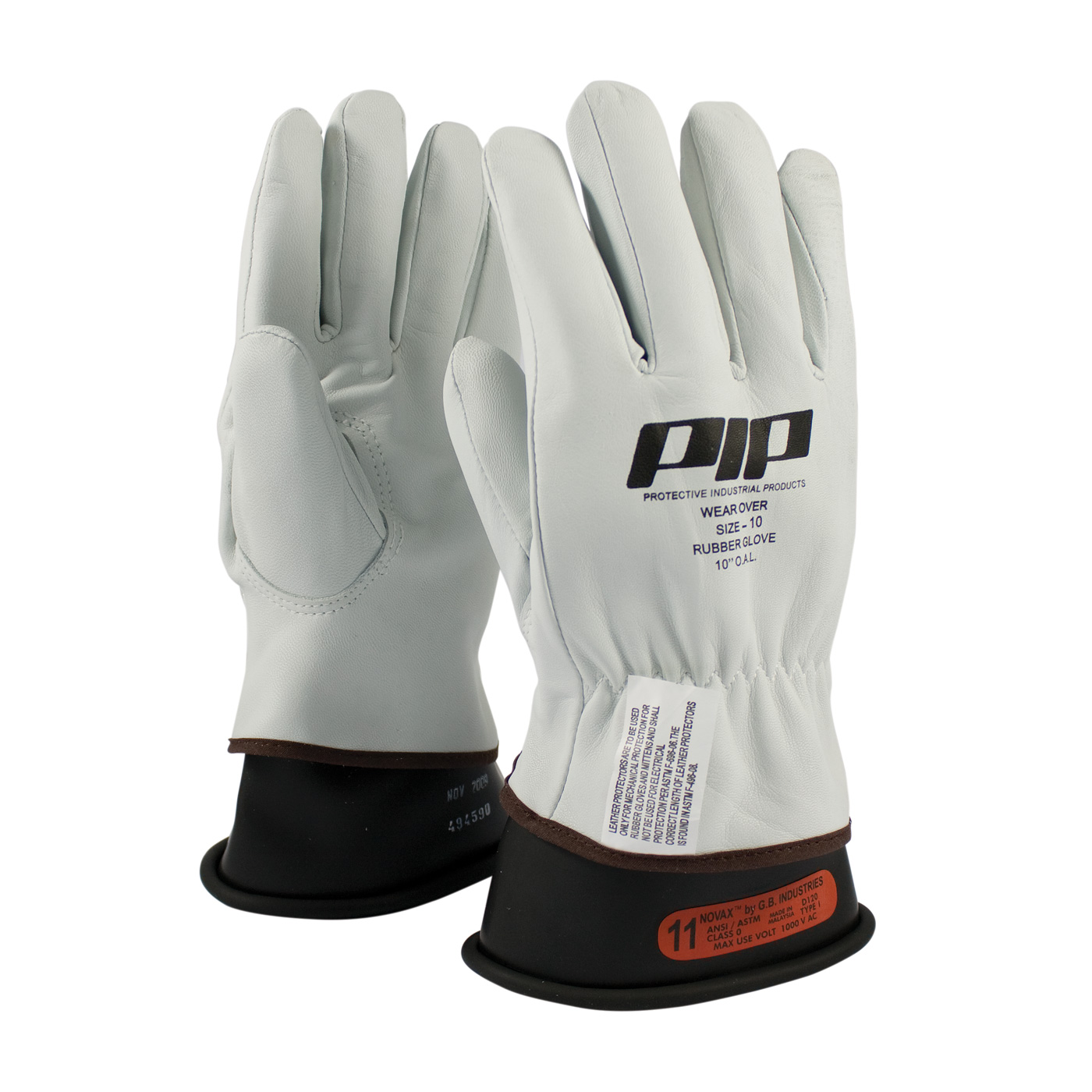 Low Voltage Class 00 Linemen Insulating Gloves