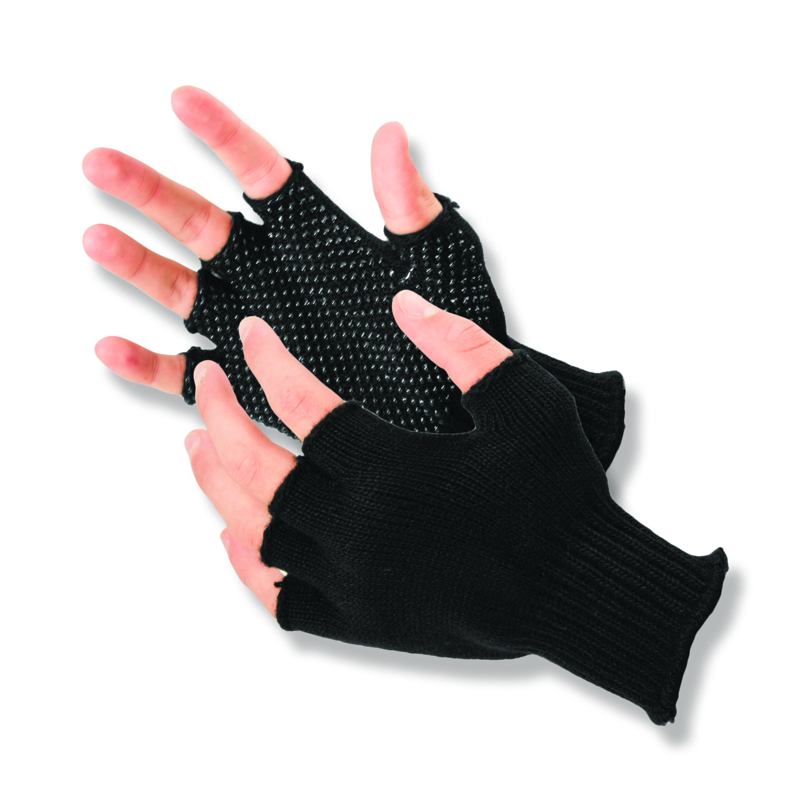 Details about   Nert Pow winter gloves black L nonslip grop on palm and fingers 