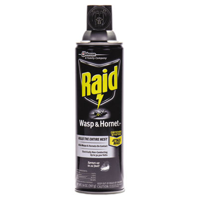 #668006 SC Johnson® Raid® Wasp and Hornet Spray (14oz aerosol)