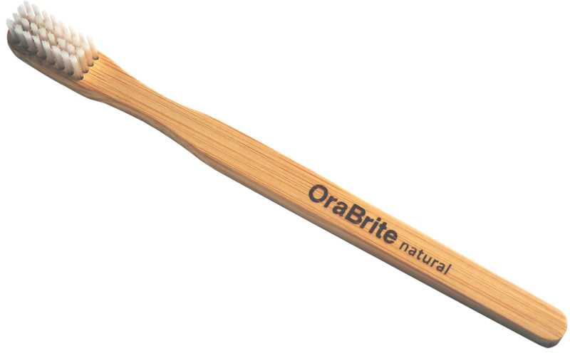 ORA22918 OraBrite Biodegradable Bamboo Adult Toothbrushes