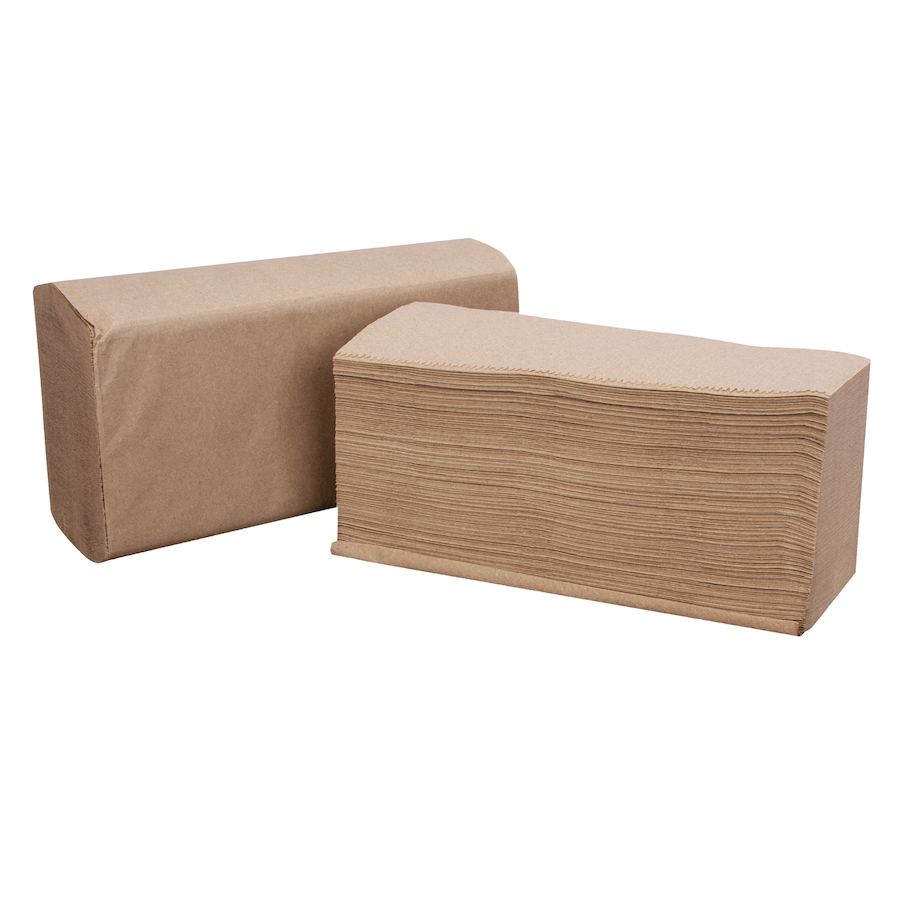 1176 Right Choice™ Natural Multi-Fold Paper Hand Towels