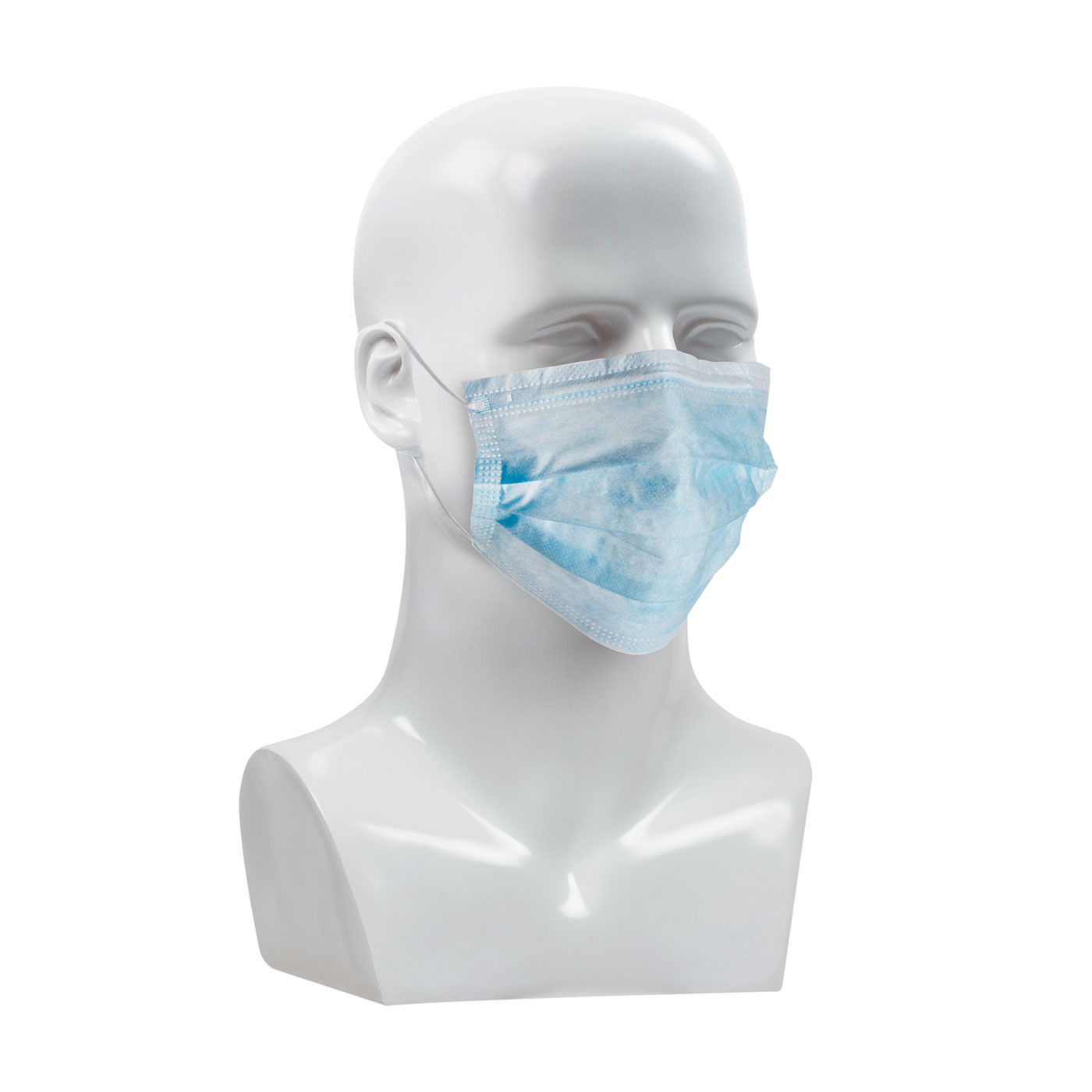 270-4000 PIP® 3-Ply Disposable Pleated Hypo-Allergenic High Bacterial Filter Efficiency Ear-Loop Face Masks