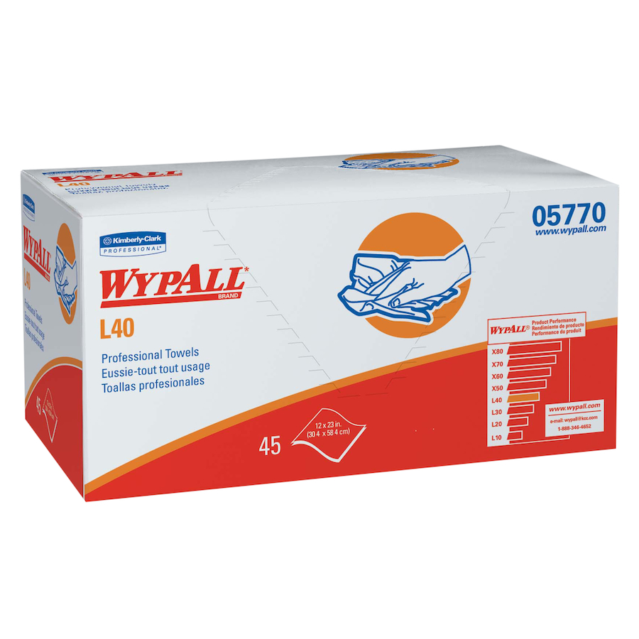 Kimberly Clark® Professional Wypall®  05770 L40 Disposable Professional Towels