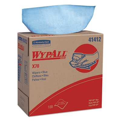  Kimberly Clark® Professional Wypall® 41412 X70 Disposable Wipers 