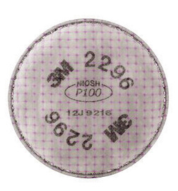 3M™ 2296 P100 Replacement Filters For Respirators