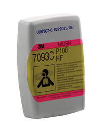 3M™ 7093-C Nuisance Level Hydrogen Fluoride/Organic Vapors P100 Replacement APR Cartridge for Respirators