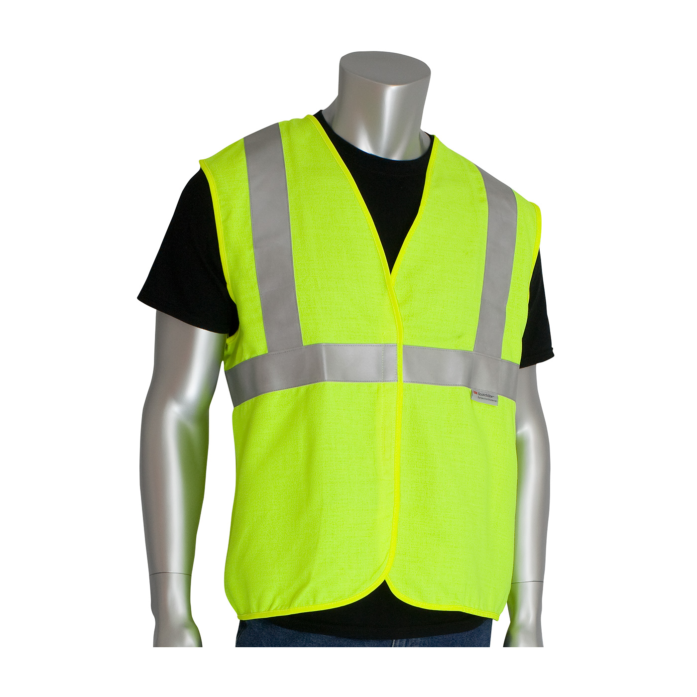Class 2 AR/FRTreated Vests Westex Fabric Solid Vests Flame