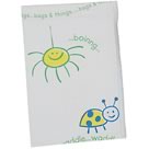 981410 Tidi® Choice® 2-Ply/Poly Back Pediatric Dental Patient Bibs - Bugs & Things 10` X 13`