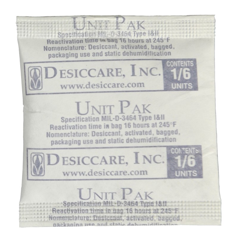 Desiccare Unit Pak 1/6 Unit