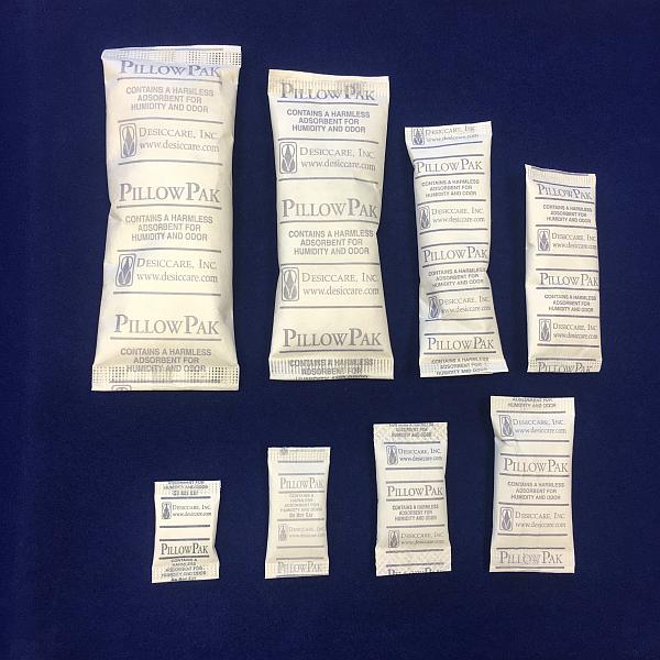 3 Gram 100 Packets Silica Gel Indicating Food Grade Desiccant Packs