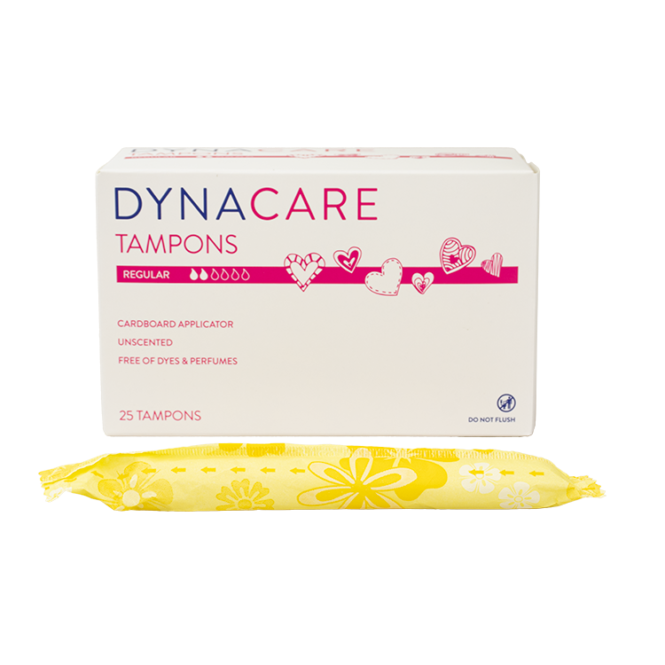 Dynarex® DynaCare Tampons, Cardboard Applicator, Regular